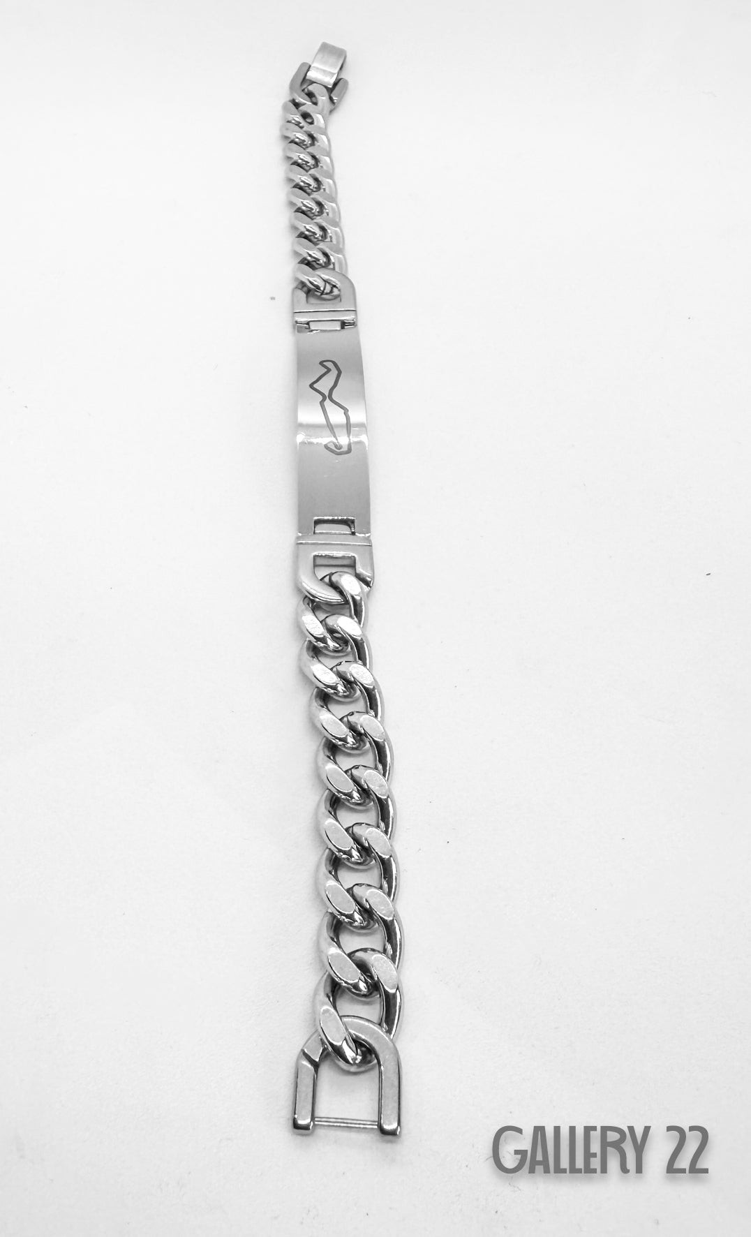 TT  armband 21 cm stainless steel