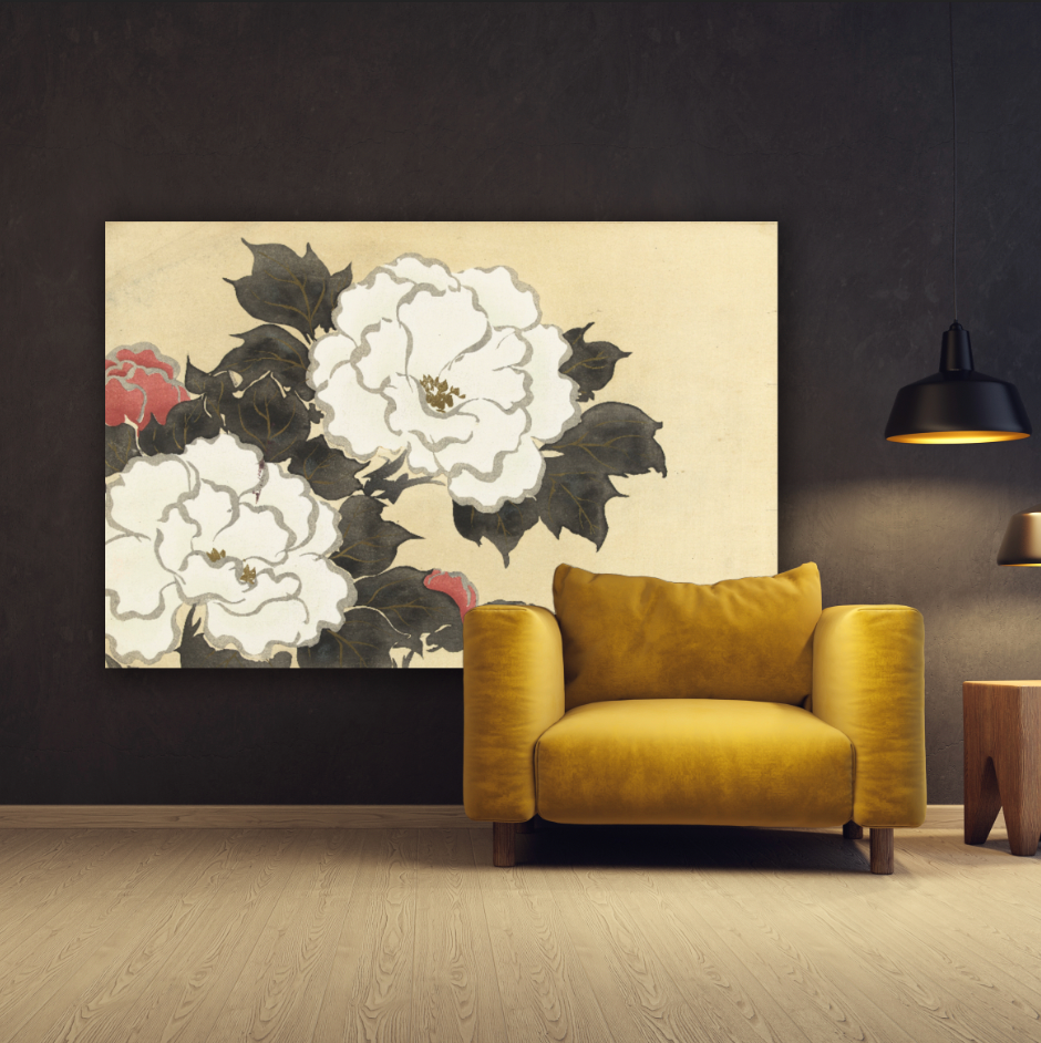 Pioenroos, Kamisaka Sekka- 1909 - Gallery 22