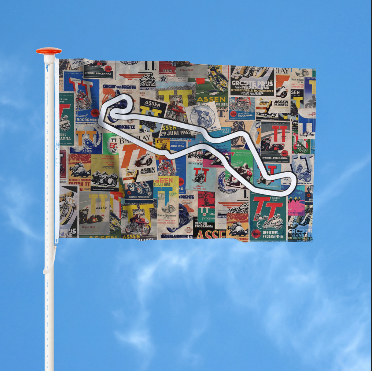 TT Vlag nostalgie