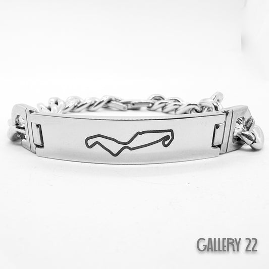 TT  armband 21 cm stainless steel