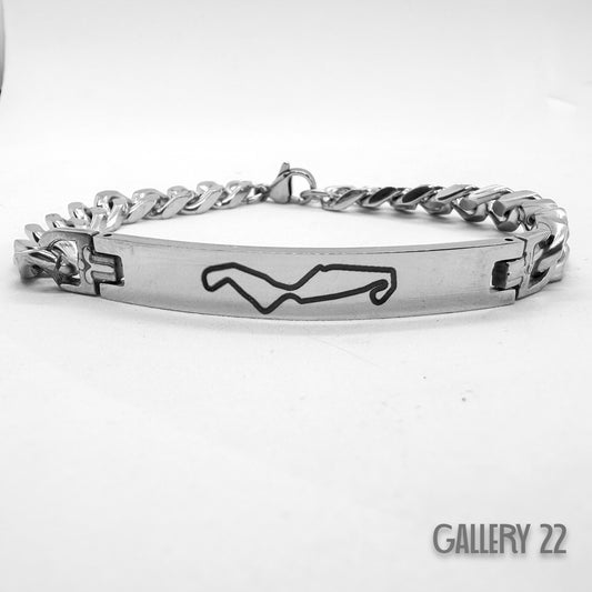 TT  armband 21 cm stainless steel