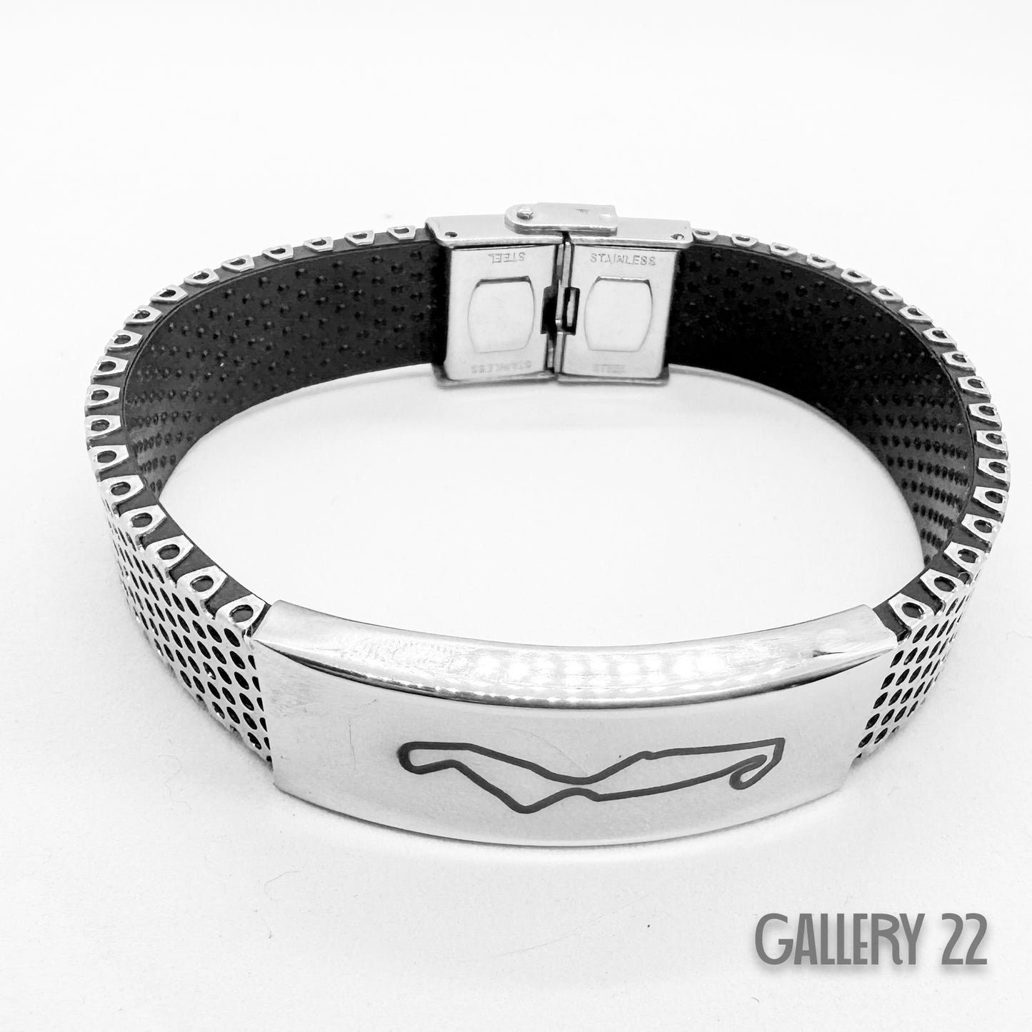 TT  armband 21 cm stainless steel