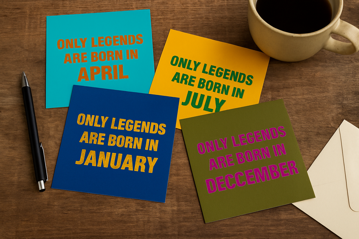 Legends Only – Legends are born in… Kaart