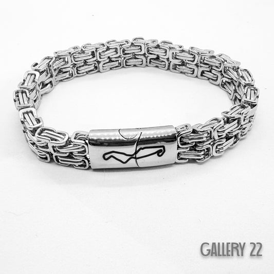 TT  armband 22,5 cm stainless steel